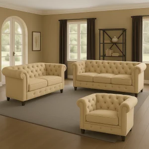 Alvis Flared Arm Sofa