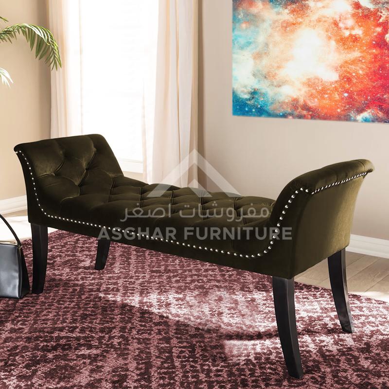 Oryn Supreme Velvet Bench - Image 3