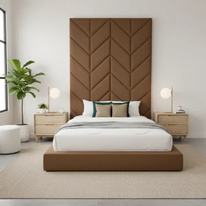 Chevron Luxe Panel Headboard