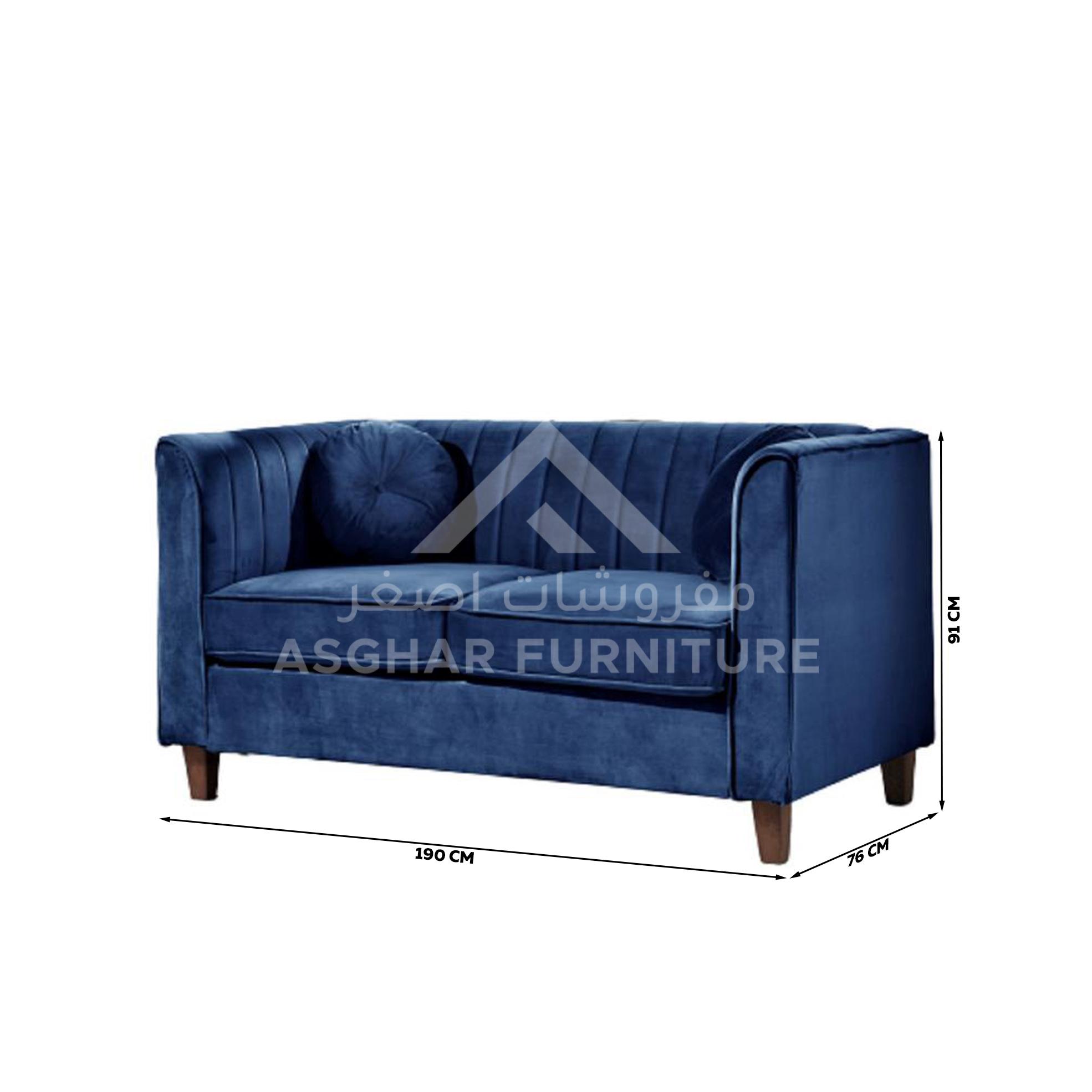 Classic Chesterfield Loveseat - Image 5
