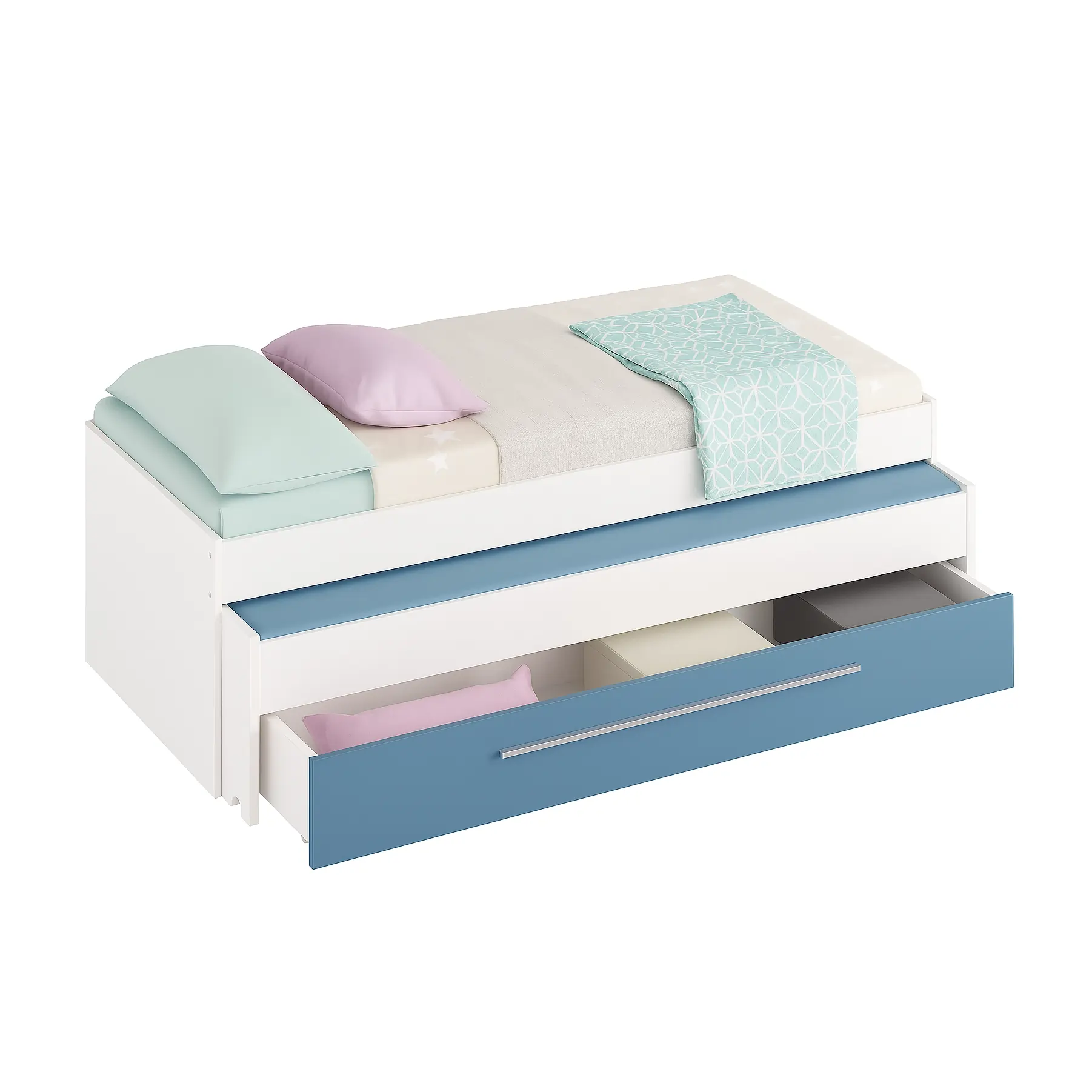 Coastal Bed with Trundle & Storage - Image 4