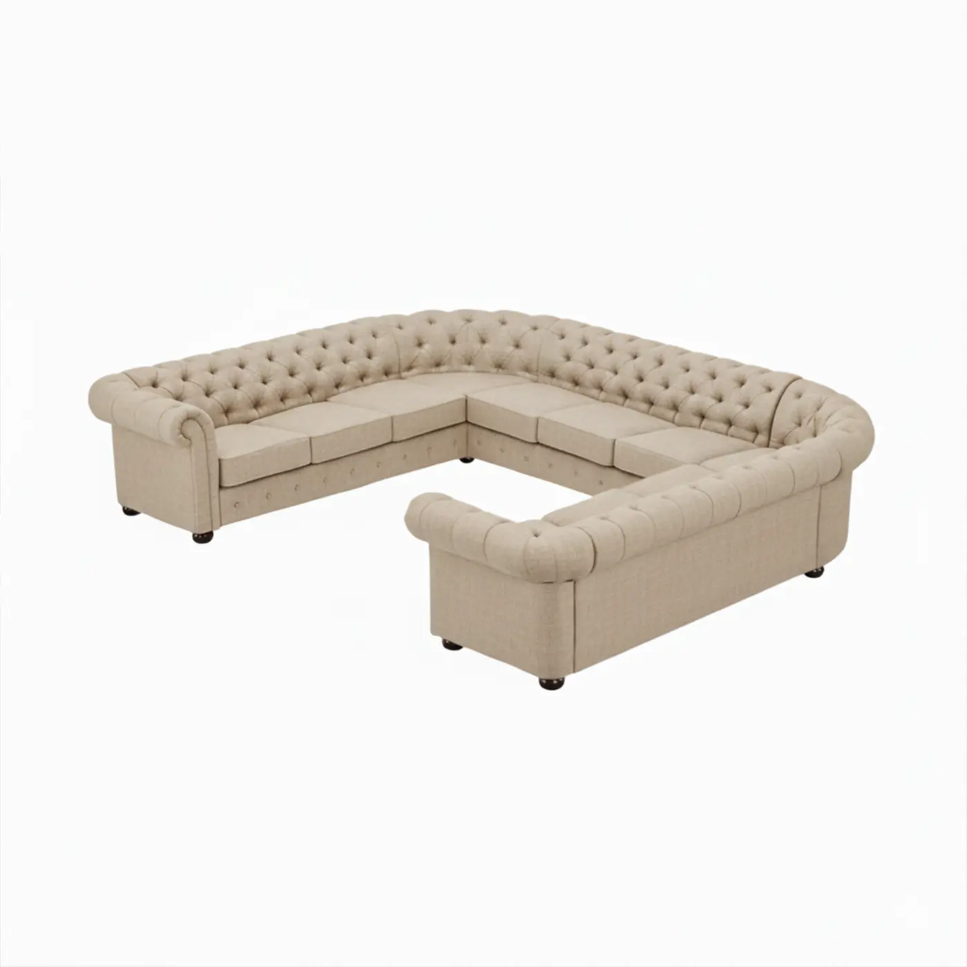 Diwan tufted sofa - Image 4