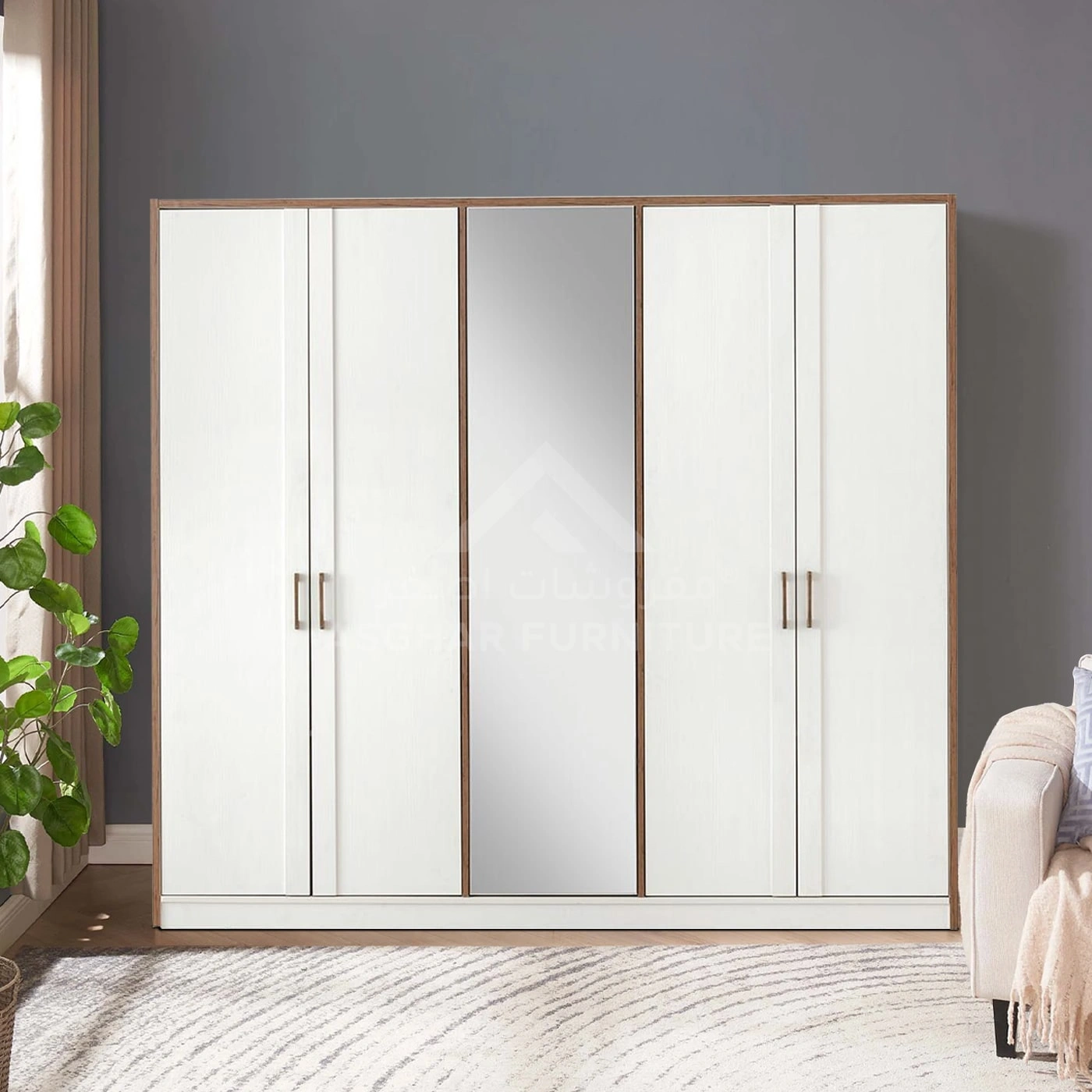 Gem 5-Door Wardrobe
