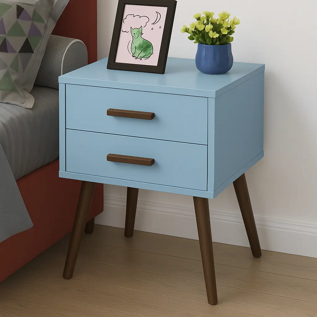 Iris Modern Bedside Table - Image 3