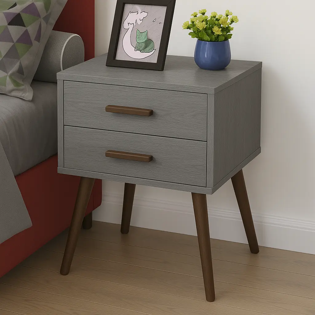 Iris Modern Bedside Table - Image 4