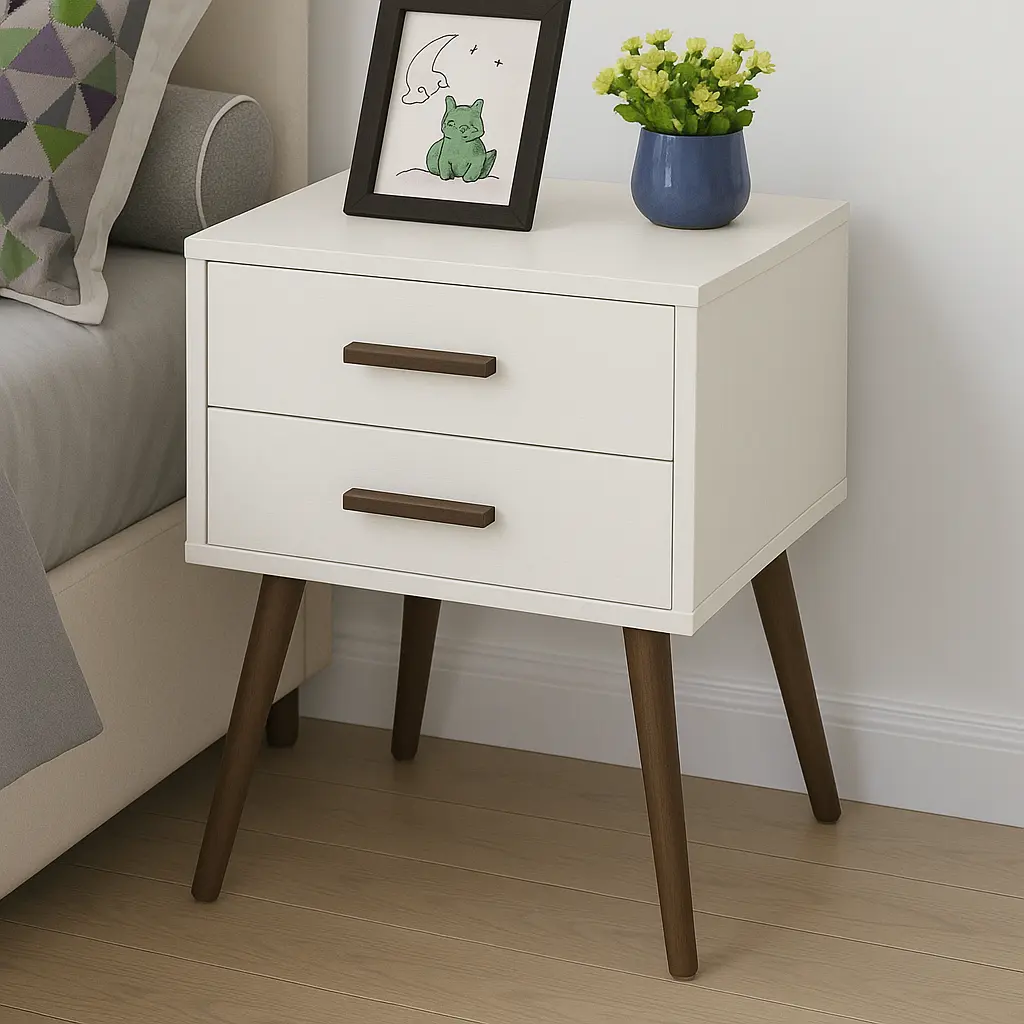 Iris Modern Bedside Table - Image 5