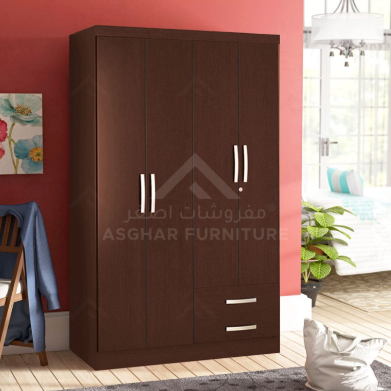 Leo 4-Door Wardrobe - Image 2