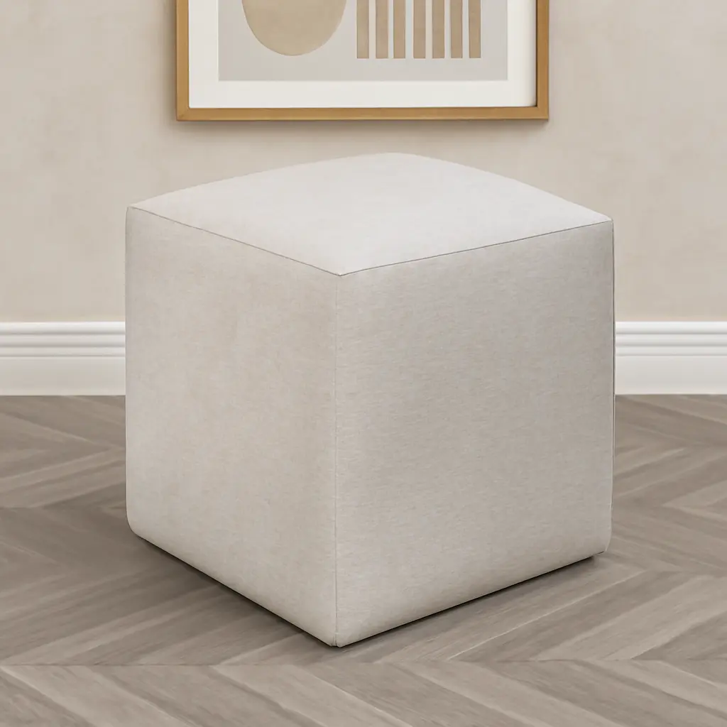 Modern Cube Ottoman - Image 5