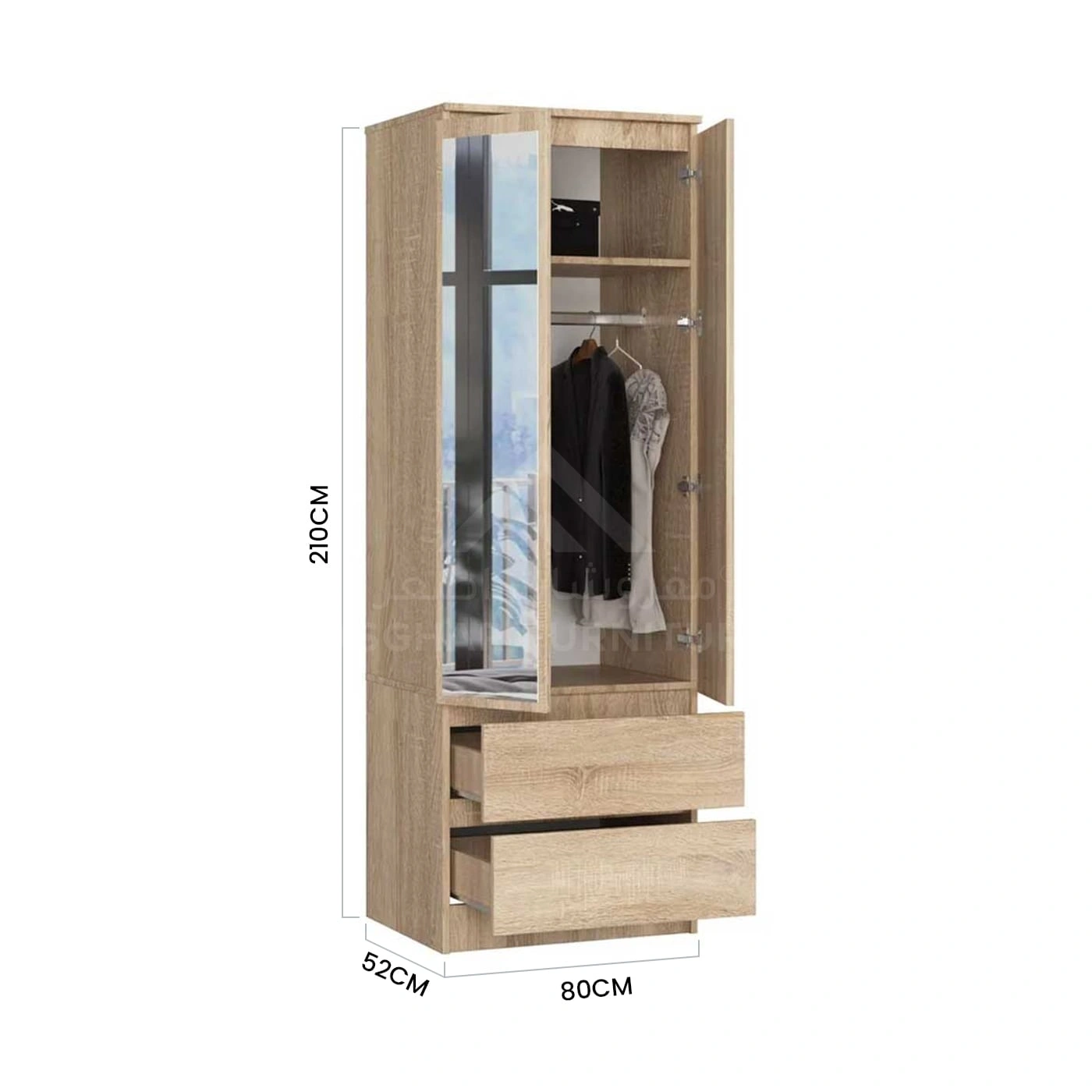 Modren Minimal Armoire - Image 2