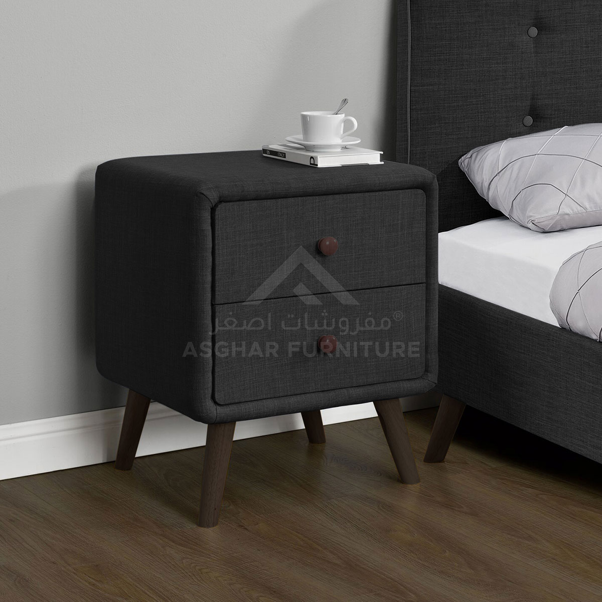 Selene Florid Bedside Table - Image 4