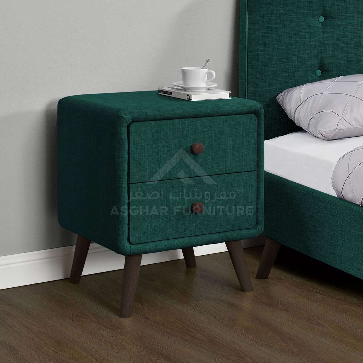 Selene Florid Bedside Table - Image 3