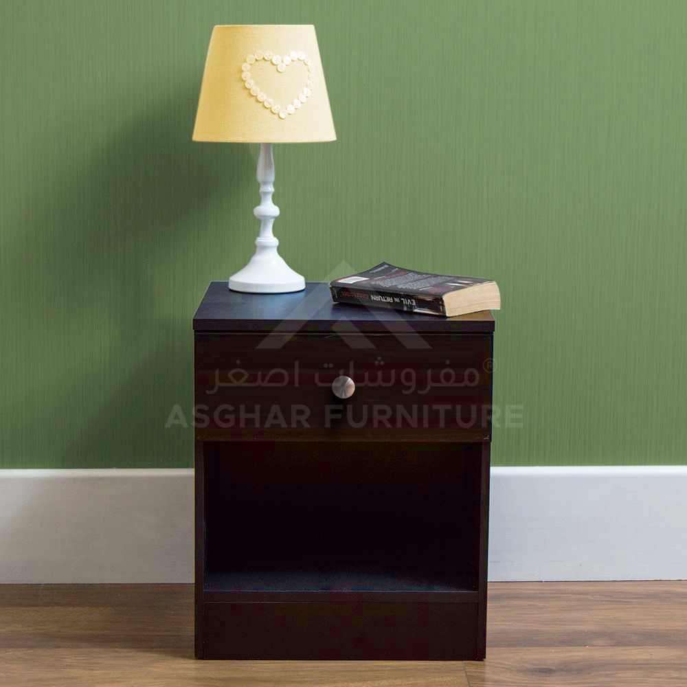 Shadow Plain Bedside Table - Image 3