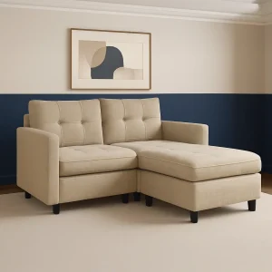 Timber Sectional Sofa
