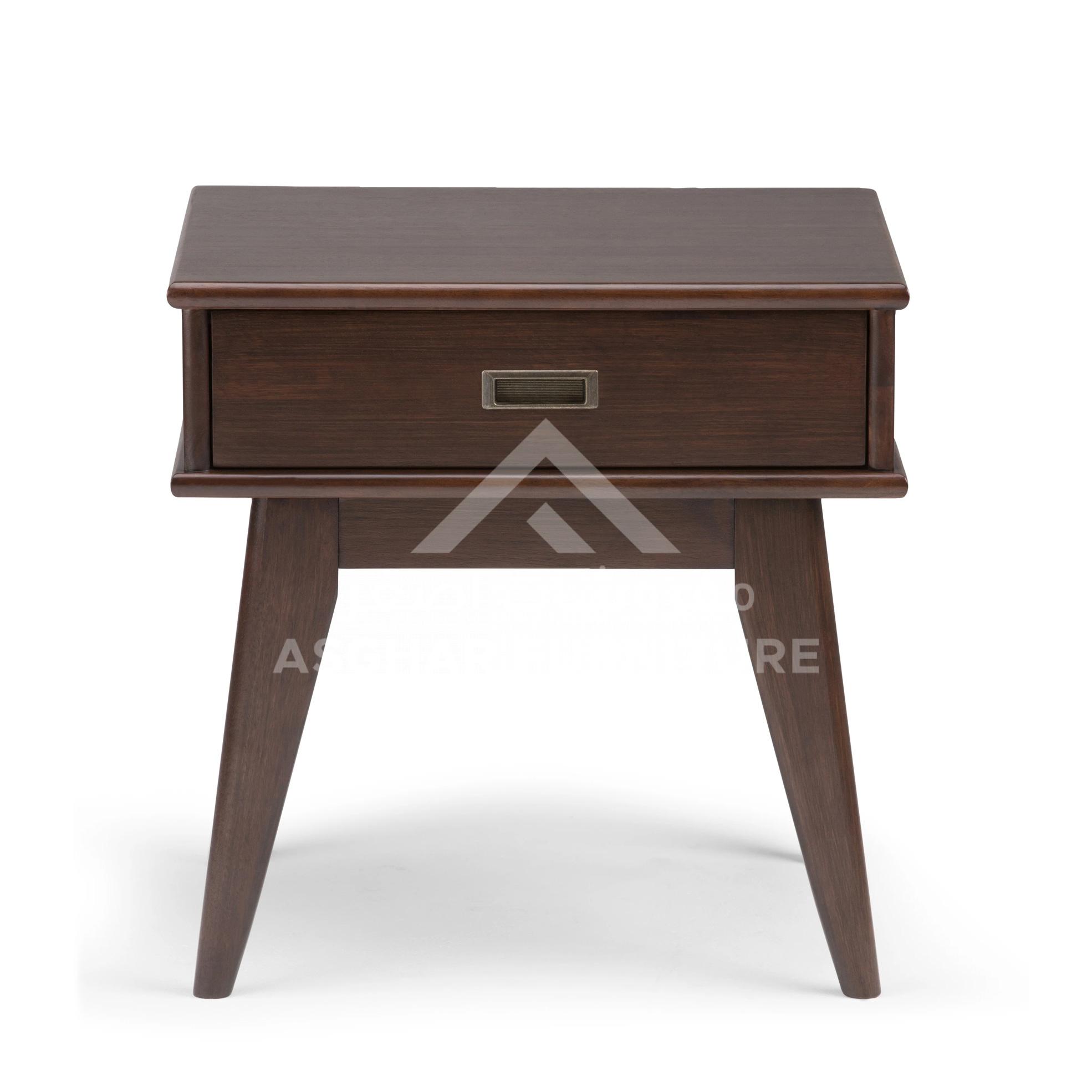 Cairona One Drawer Rectangle Side Table - Image 3