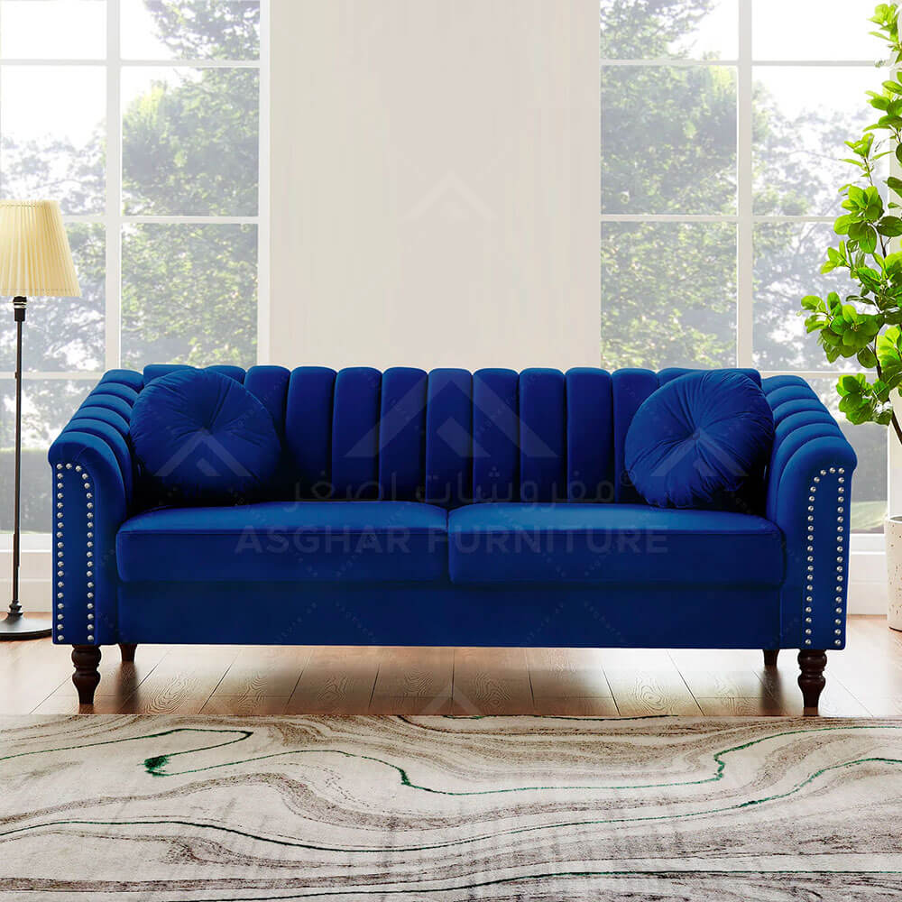 Flared Armrest Sofa - Image 4