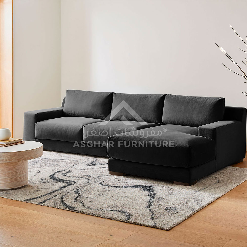 Modway L Shape Chaise Sofa - Image 3