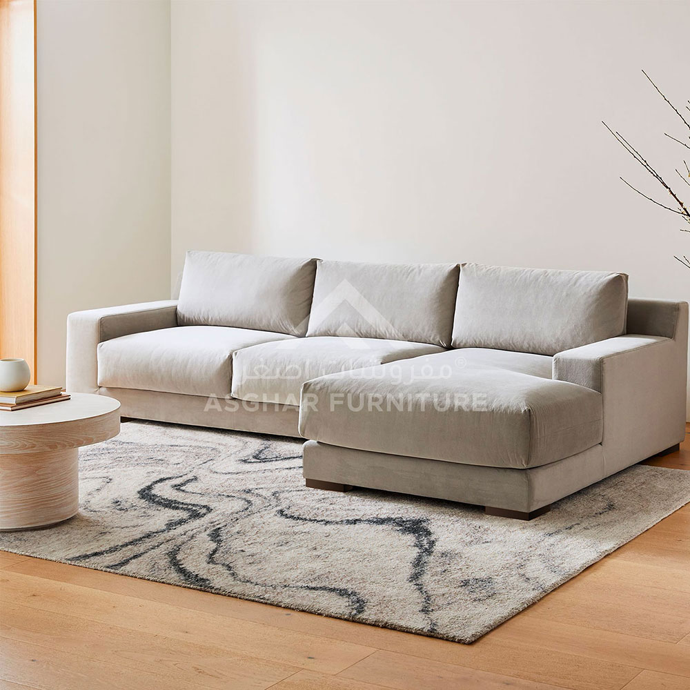 Modway L Shape Chaise Sofa