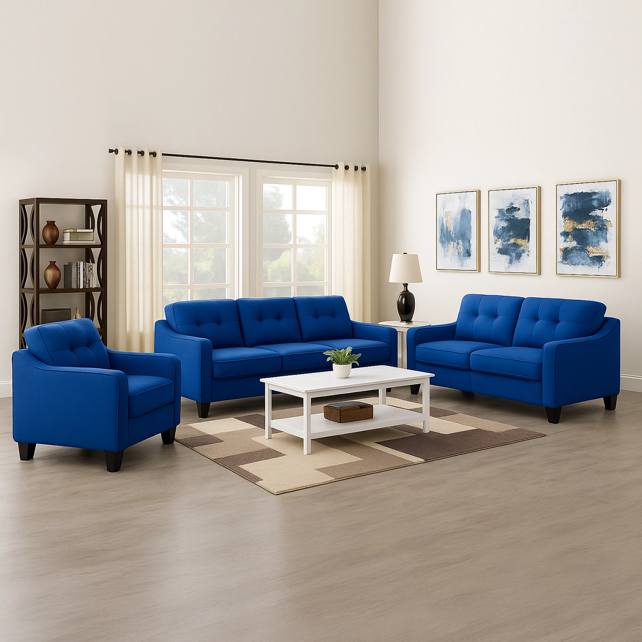 Nia Six Seater Sofa Set - Image 2