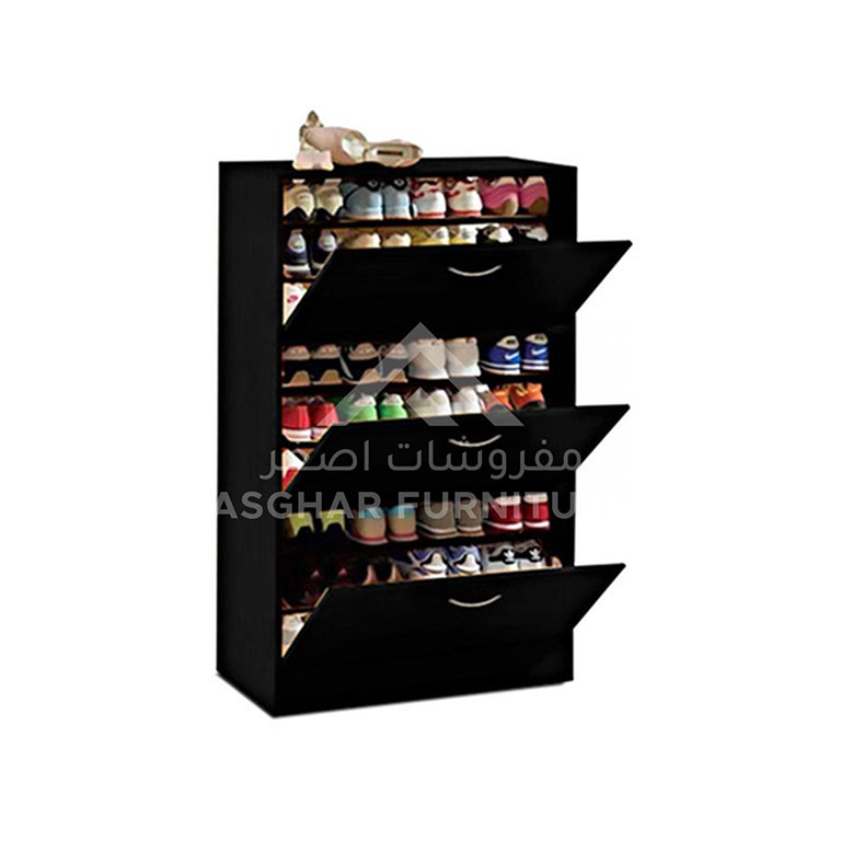 Three-Door Shoe Cabinet - Image 2