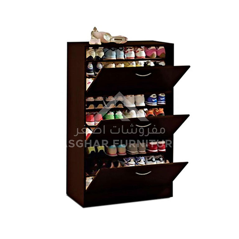 Three-Door Shoe Cabinet - Image 3
