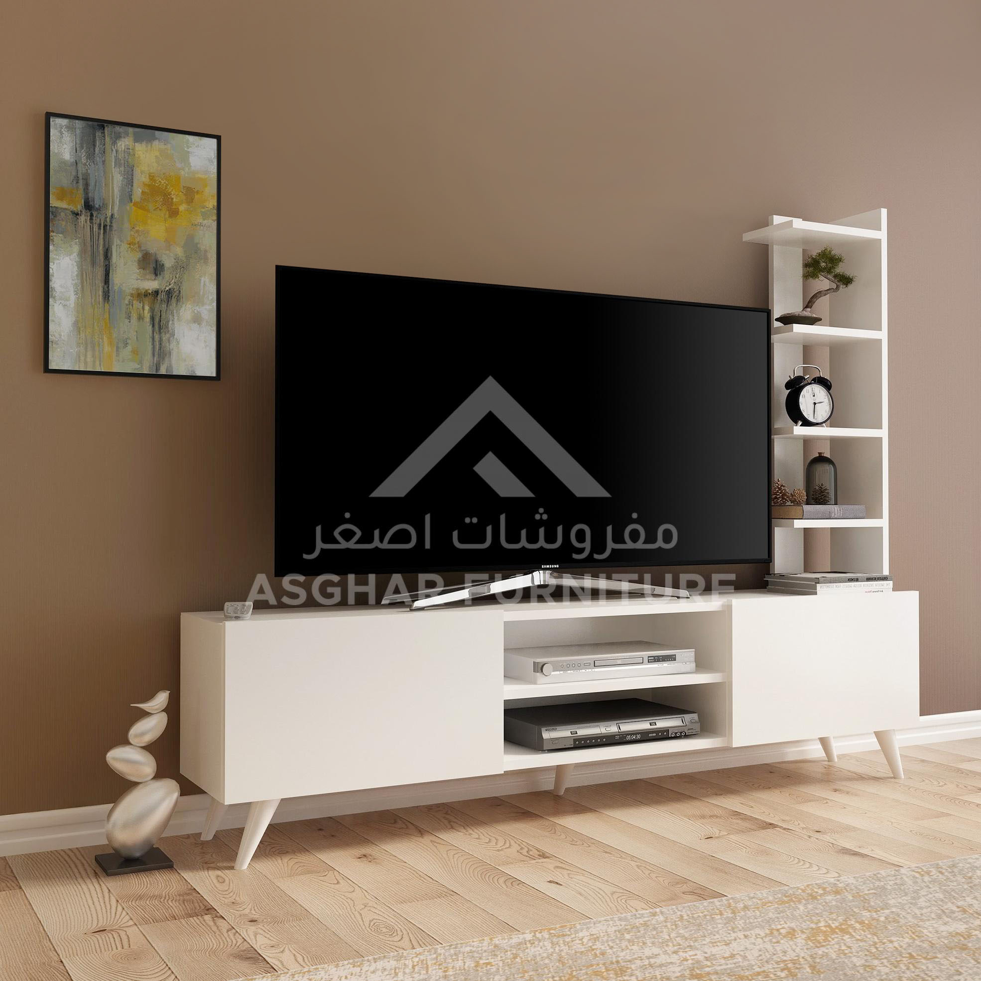 TV Entertainment Shelves Unit