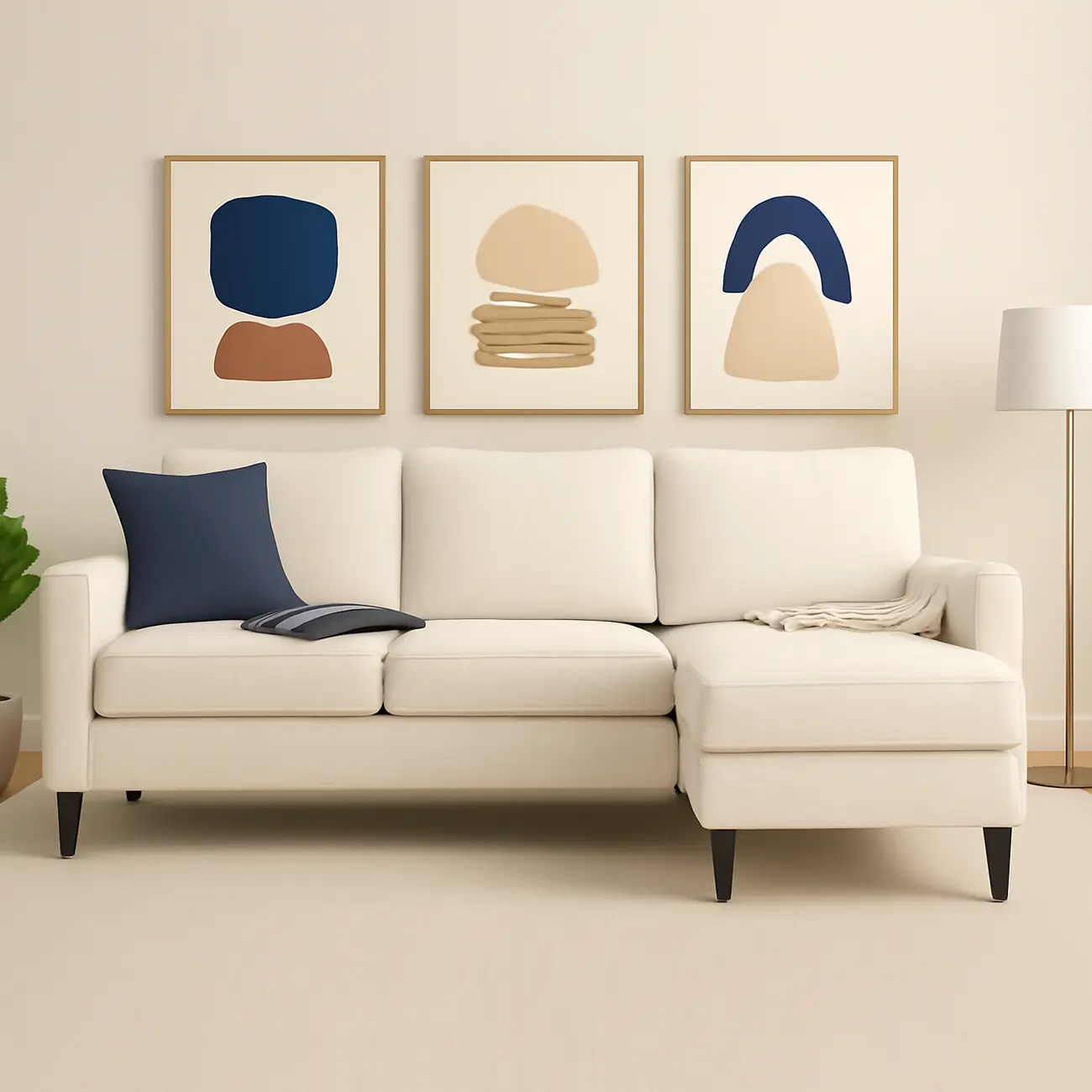 Wayfair Chaise Sofa - Image 3